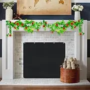 Magnet Fireplace Cover, Fireplace Draft Blocker, Fireplace Blanket for Heat Loss, Flue Blocker, Fireplace Cold Air Blocker, Draft Cover for Inside Fireplace, Black(36" W x 27" H)