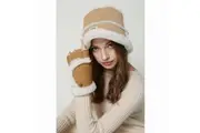 OZWEAR UGG Flat Top Bucket Hat - Sand