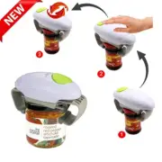 Automatic Electric Can Opener Beer Bottle Opener Handheld Safe Free Jar Can Tin