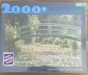 NEW Sealed Buffalo 2000pcs Jigsaw Puzzle THE JAPANESE FOOTBRIDGE GIVERNY Monet