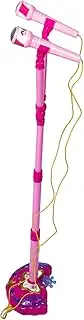 Abaodam Karaoke Machine with Stand Dual Microphone Singing for Early Education Music Activity Portable Karaoke for Fun Interactive Musical Experience
