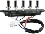 Mifrsnu 1 Piece Range Hood Keyboard Switch Button Universal Accessories Switch Control Board Panel Controller