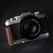 Wood L Hand Grip For Nikon ZFC Camera Aluminum Alloy Baseplate AK Lightweight