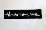 Metallica Patch Iron/Sew on "Wherever I May Roam" Embroidered Megadeth Slayer