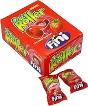 Fini Rollers Sour Strawberry 20 g (Pack of 40)