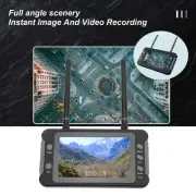 For FPV Receiver Monitor 4.3 Inch 5.8GHz 40CH DVR Function RC Drone Display SS