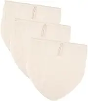 3Pcs Nut Milk Bag,Cheesecloth Bag,Premium Mesh,Reusable Portable Multipurpose Filter Bag Food Strainer for Almond Milk Yogurt