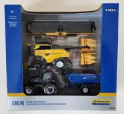 ERTL 1/64 CNH Combine Harvesting Set, 13996, Free shipping