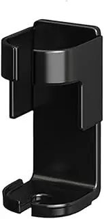 Wall Mounted Toothbrush Holder No Punching, Compatible for Electric Toothbrush Storage Rack Tooth Brush Base Space Saving Bathroom Organizer(Black)