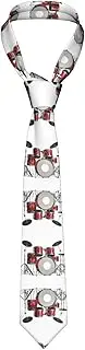 [COMAAM] Shining Overlook Men'S Silk Tie Men'S Suit Tie Suitable For Wedding, Groom, Ball, Party, Banquet, Business