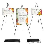 Easel Stand 65 Inches 3 Pcs, Lightweight Adjustable Art Easel for Display, Pa...