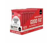 Googys Good Fat Collagen Bar Salted Caramel 45g(Pack of 12)