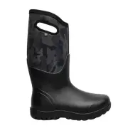 Bogs Neo Classic Metallic Camo Women's Winter Boots, Black Multi, W10