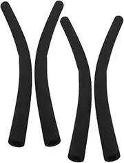 LRXIYODE 4Pcs Stroller Handle Covers Foam Grip Bar Covers for Pushchair Accessories Black Armrest Protector Comfortable Non Slip Design Easy to Clean Reduces Hand Fatigue