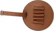 Generic Hanging Golf Tee Holder Portable Leather Golf Bag Tag Lightweight and Durable