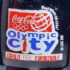 Atlanta 1996 Olympics Coca-Cola Olympic City "Olympic City" Coca-Cola Bottle 8oz