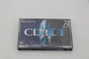 Sony CD-IT 74 High Bias Cassette Tape Slim Case Holo Label RARE Sealed