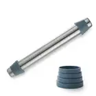 Dough Roller Pin for Baking Thickness Steel Rolling Pin with Comfortable