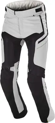 Macna Bora Motorcycle Textile Pants, grey, Size S for Men