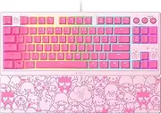Razer Ornata V3 Tenkeyless Hello Kitty and Friends Edition, Numeric Keyboard, Low Profile, Low Profile, Backlit Lighted Media Key, UV Coat Key Cap, RGB, Hello Kitty, Wrist Rest, English Arrangement