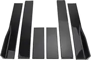 Compatible for Celica 01-05 86.6'' Side Skirt Splitter Spoiler Lip Rocker Panel Extensions Body Kit Car Bumpers Gloss Black