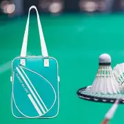 Badminton Racket Bag Minimalist Versatile Tennis Racquet Bag for 1-2 Rackets