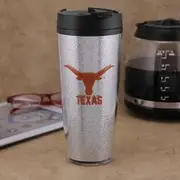 NCAA Texas Longhorns Glitter Travel Tumbler, 20-Ounce