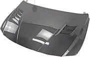 Carbon Fiber Car Engine Hood Engine Cover Assembly Compatible For Hyundai Elantra 2021 2022 Modified Light Weight Bonnet Car Accessories(Carbon fiber)