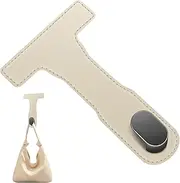 Car Glove Box Bag Hooks - PU Leather Foldable Storage Hook | Space-Saving Purse Hook, Car Accessories for Travel, Daily Life, Commuting