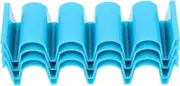 GRIRIW 4pcs Pancake Bracket Serving Holder Kitchen Serve Party Taco Support Stand Restaurant Supplies Blue
