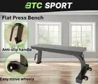 BTC SPORT FLAT EXERCISE BENCH Free delivery