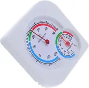 CIYODO Thermometer Indoor Hygrometer Room Temperature Monitor Home Temperature Monitor Indoor Temperature Gauge Temperature Humidity Meter Outdoor Temperature Gauge Plastic White