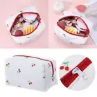 Portable Cherry Makeup Bag Cosmetic Storage for Cosmetic Storage