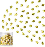 45 Pieces Tiny Bees Craft Decoration Party Decor Honey Resin Bee Flatback Bee Sh