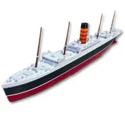 RMS Carpathia Model Ship 1 Ft Long By TitanicToyCo - Titanic Toys For Kids