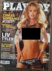 PLAYBOY LIV TYLER MEXICAN MAGAZINE MEXICO SPANISH SEPTEMBER 2001