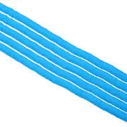 6mm Polymer Clay Beads Spacer, 1750Pcs 5 Strands Round Spacer, Blue