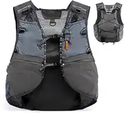 Travel Backpack - Lightweight Hydration Vest Pack | Waterproof Adjustable Shoulder Straps Bag Multifunctional Breathable for Women Men