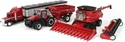 Case IH 1/64 8250 Combine Harvesting Tractor and Truck Set 44384