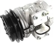 T0070-87290 Air Conditioning Compressor Compatible For Kubota L4310DT-GST-C/HST-C L4610DT-HST-C M4900-CAB M9000 M9000DT U35-S Tractors