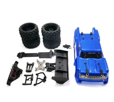 1:14 RC Monster Truck Body Shell MOD Kit for Wltoys 144001, 144010 w/LED LIGHTS