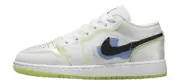 Nike Air Jordan 1 Low SE Wrapped Swoosh DV1324-117 Size 4Y / Women 5.5
