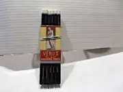 12 Vintage Venus Blue Blend Coloring Pencils USA # 200
