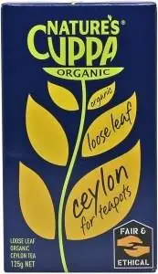 Natures Cuppa Org Loose Leaf Ceylon Tea 125gm