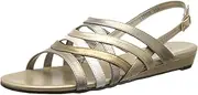 [Rose Petals by Walking Cradles] Rose Petals Women's Lanie Dress Sandal,Metallic Multi Kid,12 N US