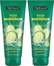 [Freeman] Feeling Beautiful Cucumber Peel-Off Gel Mask, 6-Ounce, 2 Count