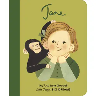 Little People Big Dream: Jane Goodall 小人物•大夢想：珍•古德 (厚頁書)