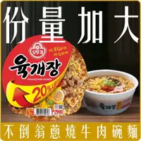 在飛比找蝦皮商城優惠-韓國不倒翁 蔥燒牛肉風味碗麵 104g【美日多多】