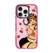 iPhone 16 Pro Impact Case MagSafe Compatible CHERRY CHERRY BY DAHYE