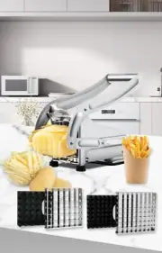 Stainless Steel French Fry Cutter Potato Slicer for French Fries Vegetables